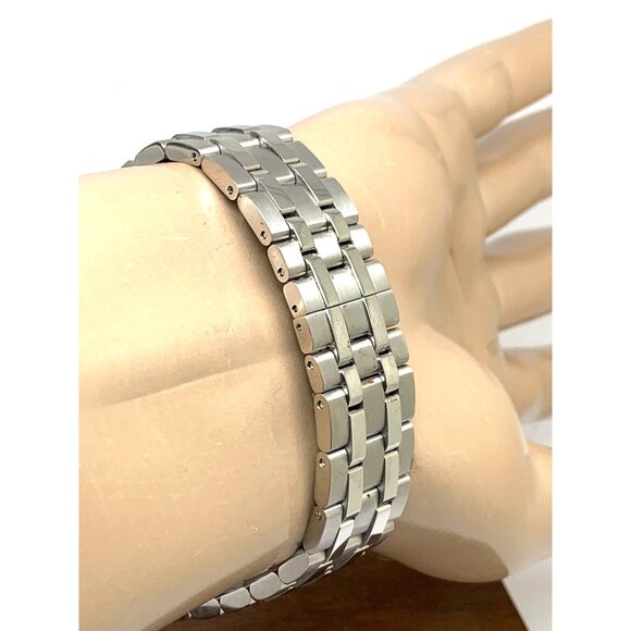 Bulova Men's Watch 96B338 Quartz Blue Dial Date Silver Stainless Steel 40mm - Picture 10 of 13